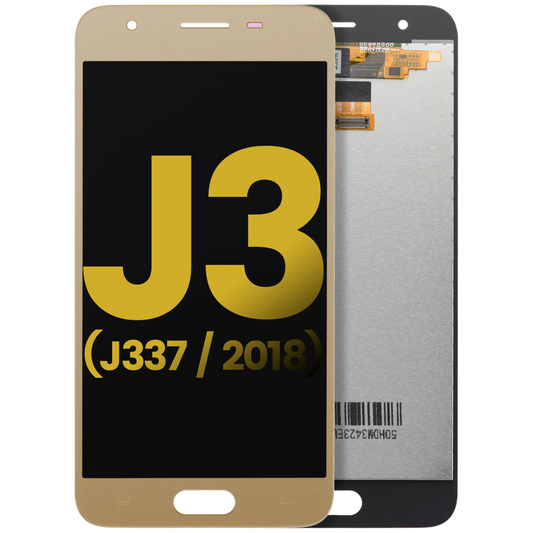 LCD Assembly Without Frame For Samsung Galaxy J3 Star / Aura / Amp Prime 3 (J337 / 2018) (Refurbished) (Gold)