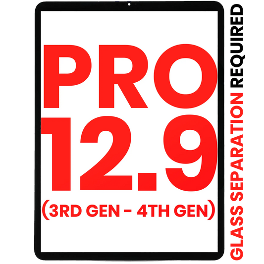 Digitizer For iPad Pro 12.9" 3rd Gen (2018) / 12.9" 4th Gen (2020) (Glass Separation Required) (Aftermarket Plus) (All Colors)