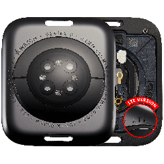 Back Cover Assembly For Watch Series 9 (45mm) (LET Version) (Aluminum / Space Black)