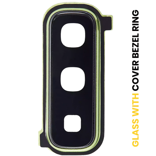 Back Camera Lens With Cover Bezel Ring For Samsung Galaxy Fold 4G (F900) / Fold 5G (F907) (Martian Green)