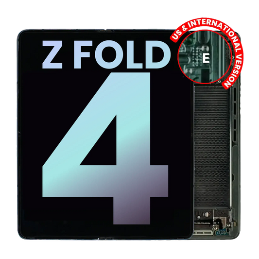 Inner OLED Assembly With Frame For Samsung Galaxy Z Fold 4 5G (US & International) (Service Pack) (Graygreen)