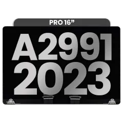 Complete LCD Display Assembly For MacBook Pro 16" A2991 (2023) (Used OEM Pull: Grade A) (Space Black)