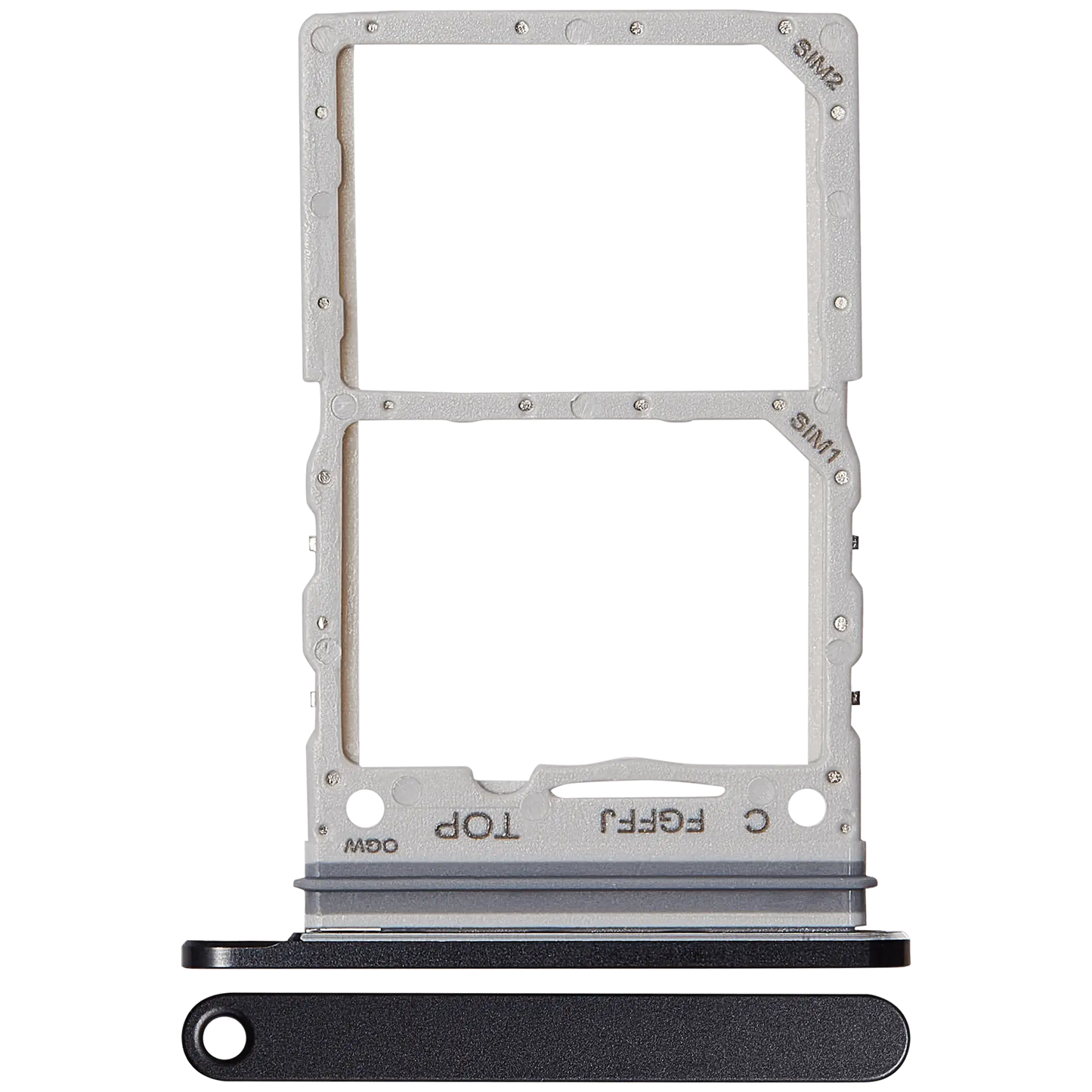Dual Sim Card Tray For Samsung Galaxy Z Flip 7 5G (F766) (Jet Black)