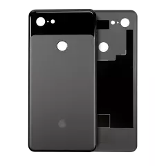 Back cover Glass For Google Pixel 3 XL (Genuine OEM) (Just Black)