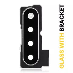 Back Camera Lens With Bracket For LG Stylo 6 (White)
