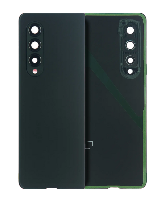 Back Cover Glass With Camera Lens For Samsung Galaxy Z Fold 3 5G (Premium) (Phantom Green)