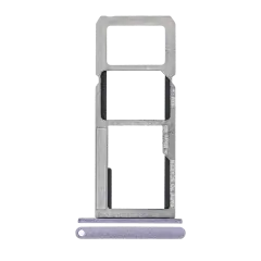 Dual Sim Card Tray For Motorola Moto E5 Play (XT1921 / 2018) (Gray)