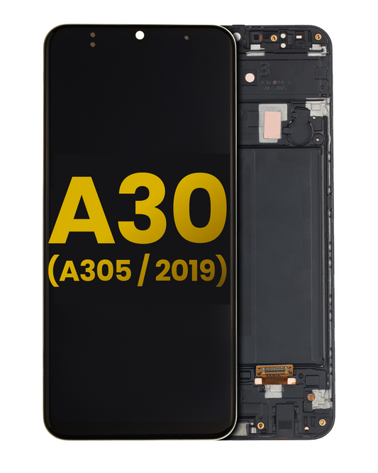 OLED Assembly With Frame For Samsung Galaxy A30 (A305 / 2019) (Refurbished) (All Colors)