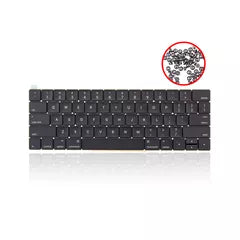 Keyboard W/ Backlight & Screws (US English) For MacBook Pro 13" / 15" A1706 / A1707 (2016-2017)