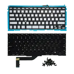 Keyboard W/ Backlight & Screws (US English) For MacBook Pro 15" A1398 (2012-2015)