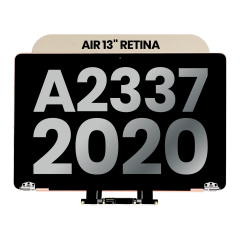 Complete LCD Display Assembly For MacBook Air 13" A2337 (2020) (Used OEM Pull: Grade B) (Gold)
