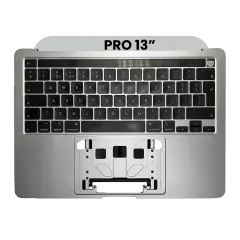 Top Case with Keyboard (ISO UK) For MacBook Pro 13" A2251 (2020) (Space Gray)