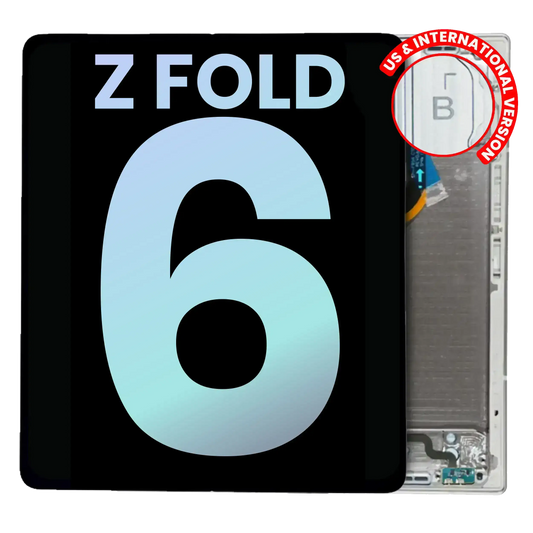 Inner OLED Assembly With Frame For Samsung Galaxy Z Fold 6 5G (US & International) (Service Pack) (Pink)