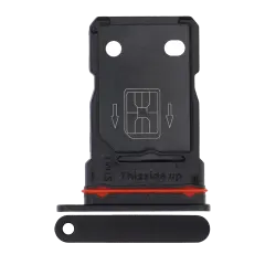 Dual Sim Card Tray For OnePlus 9 Pro (Stellar Black)