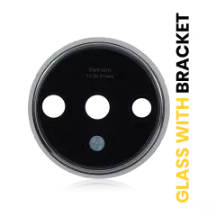 Back Camera Lens With Bracket For OnePlus 7T (Frosted Silver)
