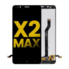 LCD Assembly Without Frame For ZTE Blade X2 Max (6400C) (Refurbished) (All Colors)