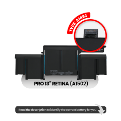 Battery (A1493) For MacBook Pro 13" A1502 (2013-2014)