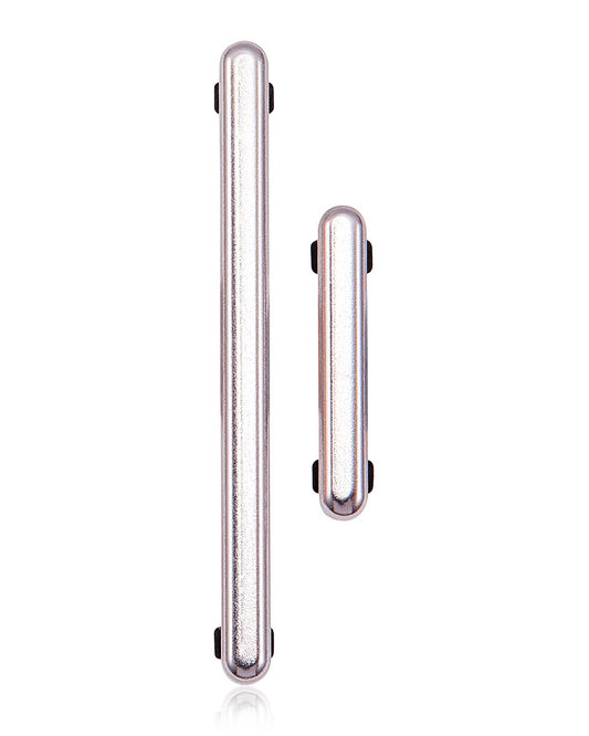 Hard Buttons (Power / Volume) For Samsung Galaxy Fold 5G (F907) (Silver)
