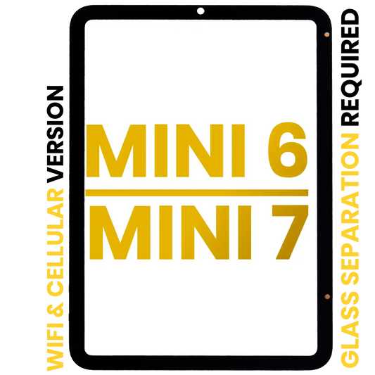Digitizer For iPad Mini 6 (2021) / Mini 7 (2024) (WiFi / Cellular) (Glass Separation Required) (Premium) (All Colors)