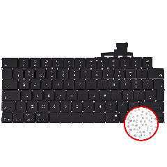 Keyboard W/ Backlight & Screws For MacBook Air 13" (A3240 / Early 2025) (UK English)