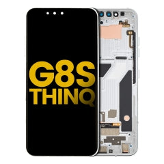 OLED Assembly With Frame For LG G8S ThinQ (Refurbished) (Mirror White)