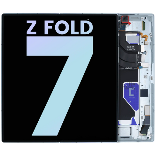 Inner OLED Assembly With Frame For Samsung Galaxy Z Fold 7 5G (US & International) (Service Pack) (Mint)