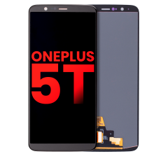 OLED Assembly Without Frame For OnePlus 5T (Aftermarket Plus) (Black)