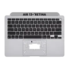 Top Case with Keyboard (ANSI US) For MacBook Air 13" A2337 (2020) (Used OEM Pull: Grade A) (Space Gray)