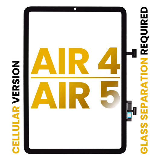 Digitizer For iPad Air 4 / Air 5 (Glass Separation Required) (Premium) (All Colors) (Cellular)