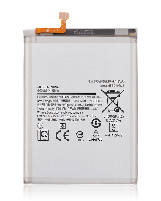 Replacement Battery For Samsung Galaxy A15 5G (A156 / 2023) (EB-BA156ABY)