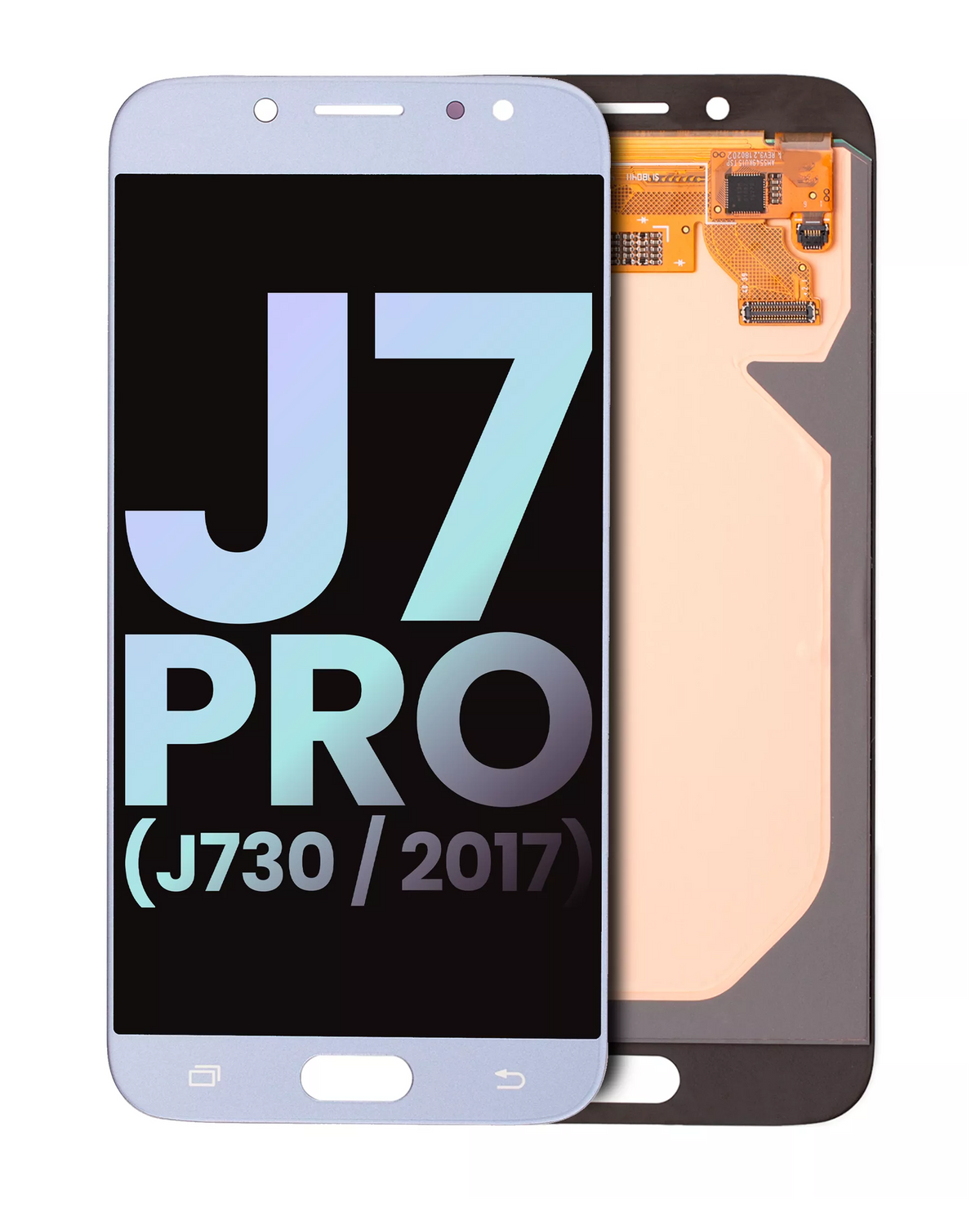 LCD Assembly Without Frame For Samsung Galaxy J7 Pro (J730 / 2017) (Service Pack) (Silver)