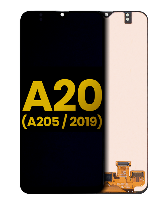 OLED Assembly Without Frame For Samsung Galaxy A20 (A205 / 2019) (All Models) (Refurbished) (All Colors)