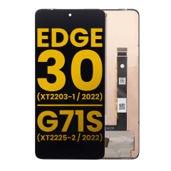 OLED Assembly Without Frame For Motorola Edge 30 (XT2203 / 2022) / Moto G71S (XT2225-2 / 2022) (Refurbished) (All Colors)