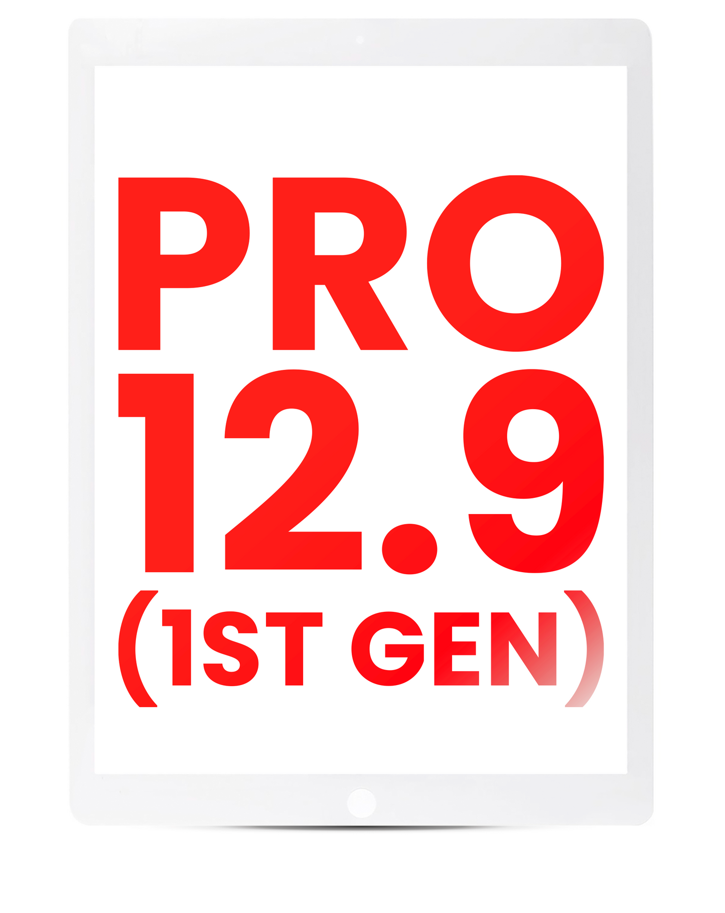Digitizer For iPad Pro 12.9" 1st Gen (2015) (Glass Separation Required) (Aftermarket Plus) (White)
