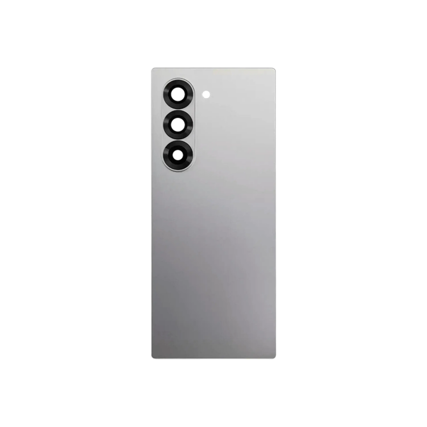 Back Cover Glass With Camera Lens For Samsung Galaxy Z Fold 6 5G (Service Pack) (Silver Shadow)