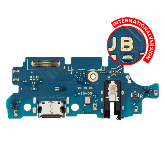 Charging Port Board With Headphone Jack For Samsung Galaxy A15 (A155 / 2023) / A15 5G (A156 / 2023) (International Version) (Premium)