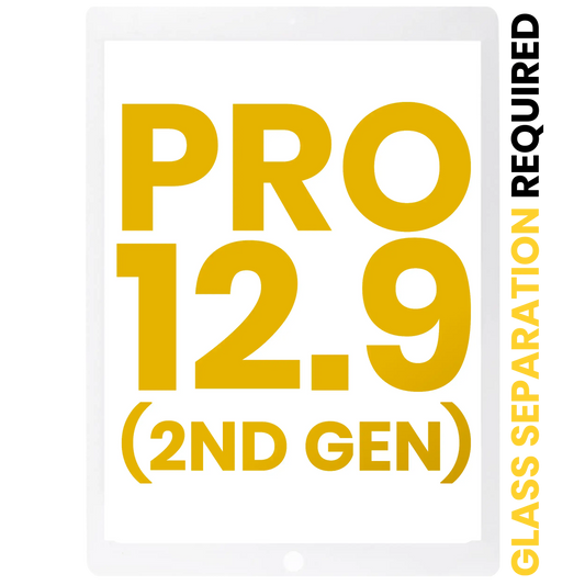 Digitizer For iPad Pro 12.9" 2nd Gen (2017) (Glass Separation Required) (Premium) (White)