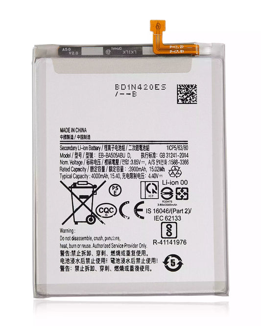 Replacement Battery For Samsung Galaxy A20 (A205 / 2019) / A30 (A305 / 2019) / A30S (A307 / 2019) / A50 (A505 / 2019) / A50s (A507 / 2019) (EB-BA505ABU)