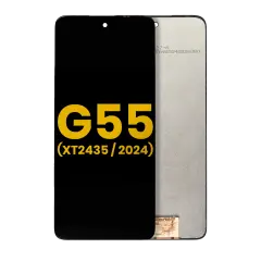 LCD Assembly Without Frame For Motorola Moto G55 5G (XT2435 / 2024) (Refurbished) (All Colors)