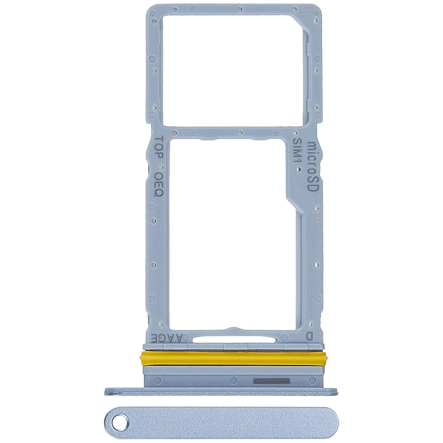 Single Sim Card Tray For Samsung Galaxy A17 4G (A175 / 2025) (Premium) (Light blue)