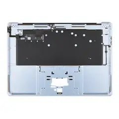 Top Case with Keyboard (ISO Arabic) For MacBook Air 15" A3241 (2025) (Genuine OEM) (Sky Blue)