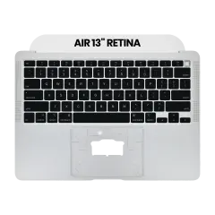 Top Case with Keyboard (ANSI US) For MacBook Air 13" A2179 (2020) (Silver)