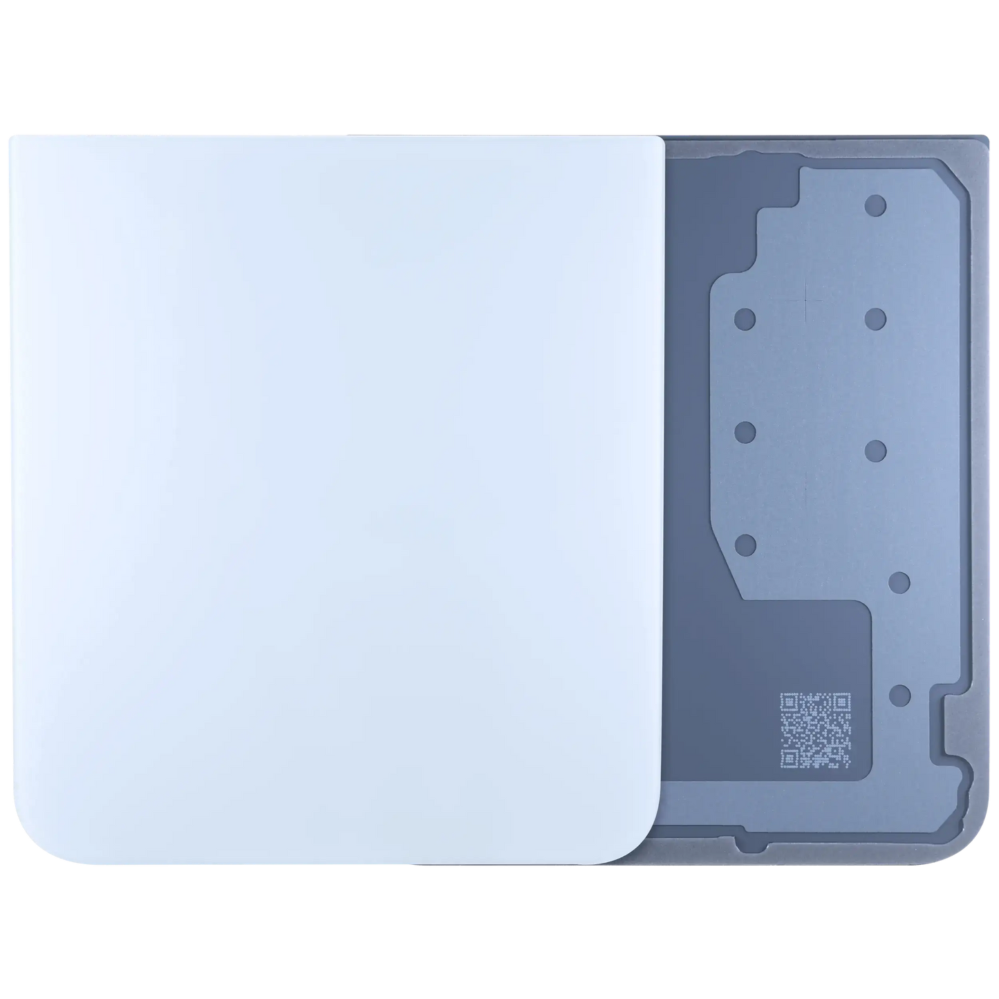 Bottom Back Cover For Samsung Galaxy Z Flip 7 FE 5G (Service Pack) (White)