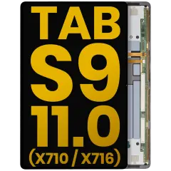 OLED Assembly Without Frame For Samsung Galaxy Tab S9 11.0" (X710 / X716) (2023) (Refurbished) (All Colors)