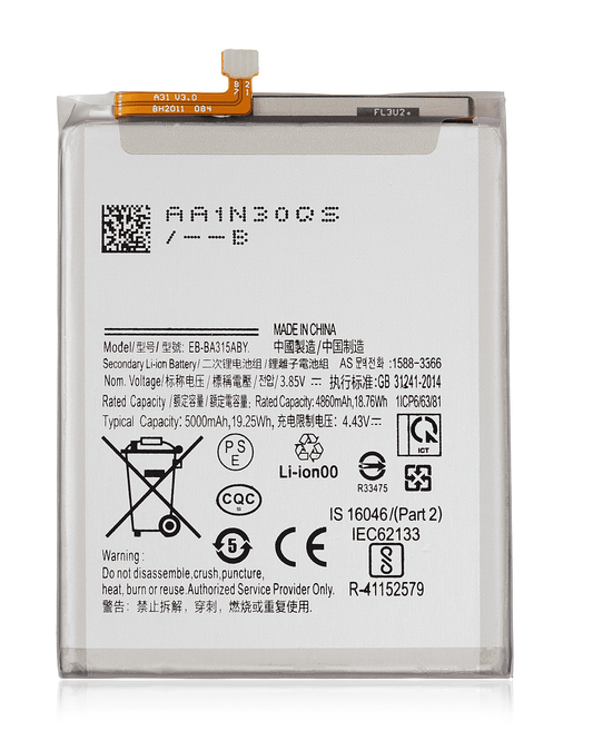 Replacement Battery For Samsung Galaxy A31 (A315 / 2020) / A32 (A325 / 2021) / A22 4G (A225 / 2021) (EB-BA315ABY)