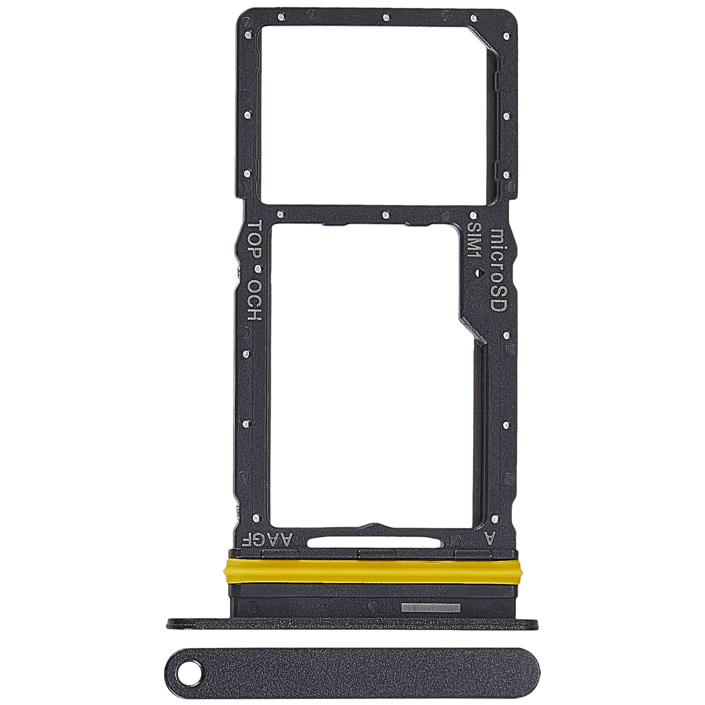 Dual Sim Card Tray For Samsung Galaxy A17 4G (A175 / 2025) (Premium) (Light blue)