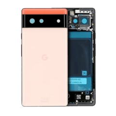 Back Housing For Google Pixel 6 (Genuine OEM) (Kinda Coral)