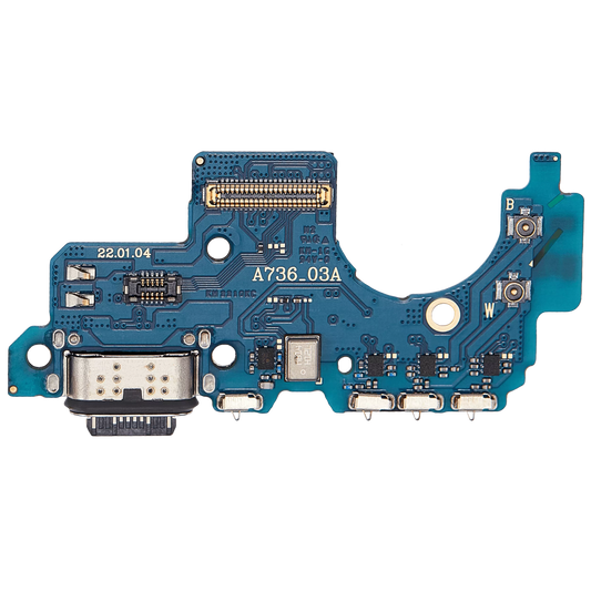 Charging Port With Board For Samsung Galaxy A73 5G (A736 / 2022) (Aftermarket Plus)