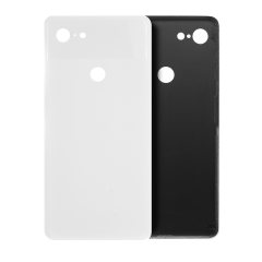 Back cover Glass For Google Pixel 3 XL (Clearly White)