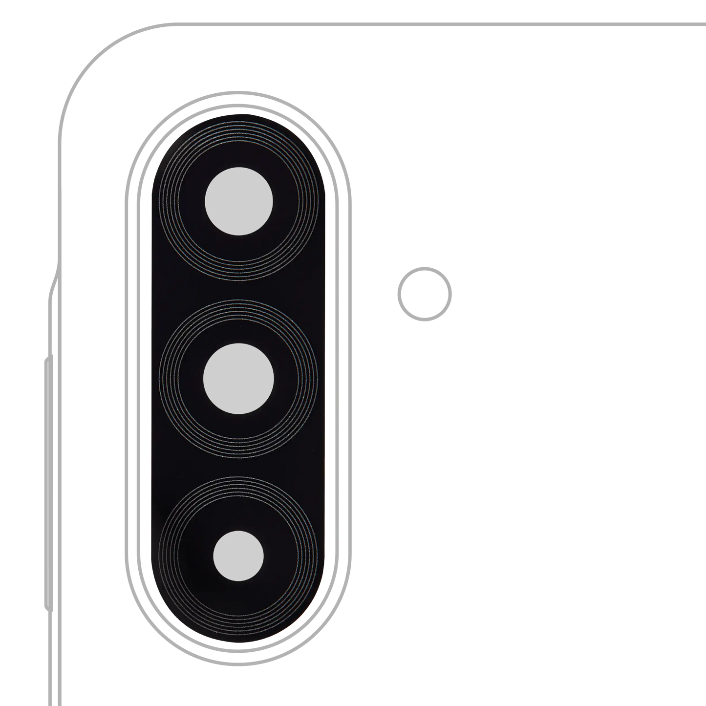 Back Camera Lens (Glass Only) With Adhesive For Samsung Galaxy A17 5G (A176 / 2025) (All Colors)